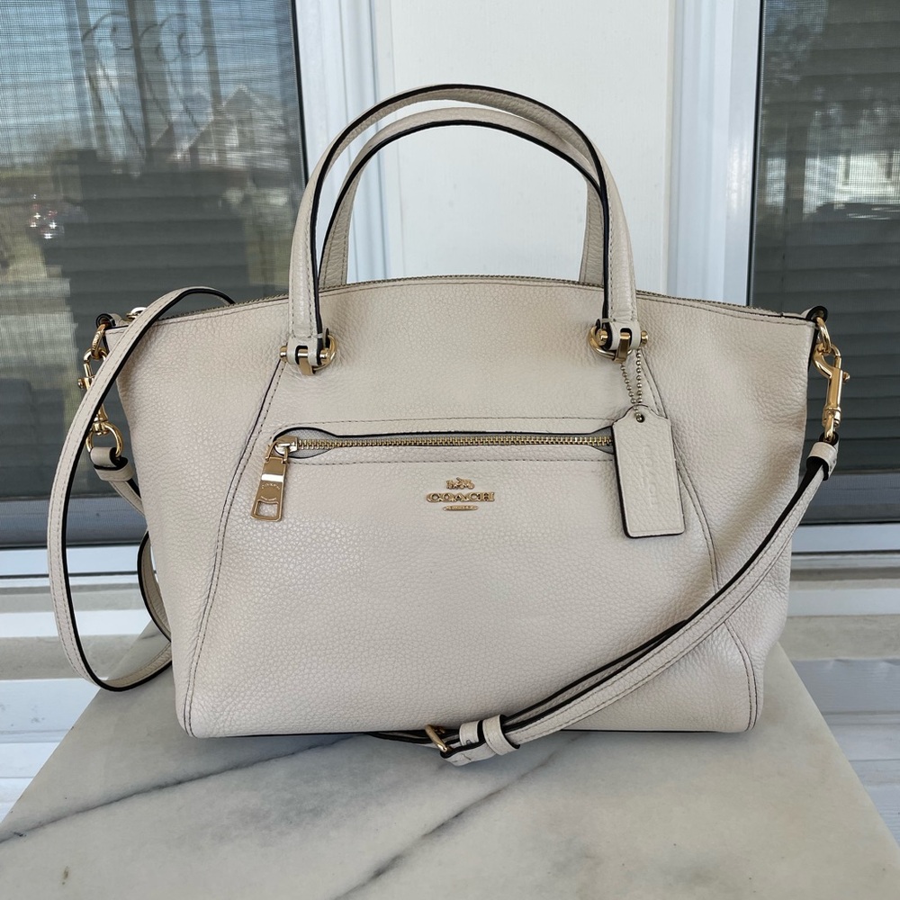 Coach Off White Prairie Satchel